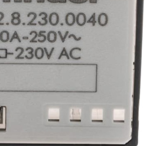 رله 230VAC دو کنتاکت 10 آمپر فیندر مدل 60.12.8.230.0040