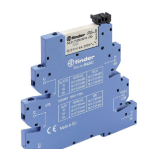 ماژول رله پی‌ال‌سی 24v تک کنتاکت 6آمپر فیندر مدل 39.11.0.0240.060