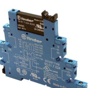 ماژول رله SSR پی‌ال‌سی 24VDC به 230VAC یک باز 2 آمپر فیندر مدل 38.81.7.024.8240