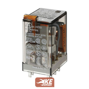 رله 24vAC دو کنتاکت 10 آمپر فیندر مدل 55.32.8.024.0054