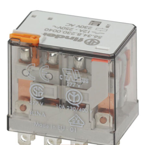 رله 230VAC چهار کنتاکت 12 آمپر فیندر مدل 56.34.8.230.0040