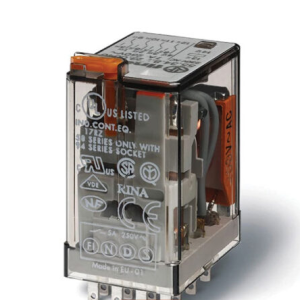 رله 110vAC چهار کنتاکت 7 آمپر فیندر مدل 55.34.8.110.0054